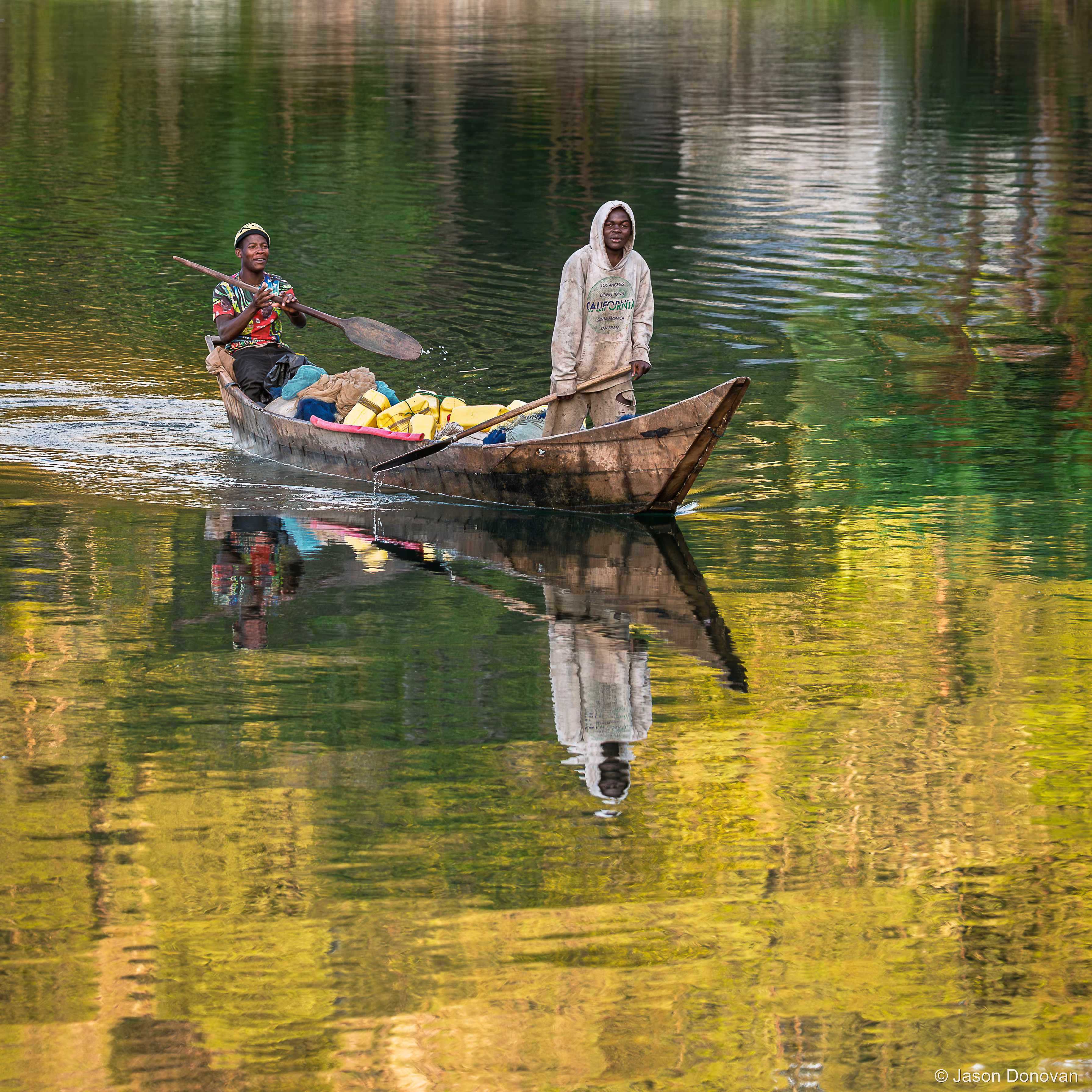 Local Fishermen Rwanda photography by Jason Donovan